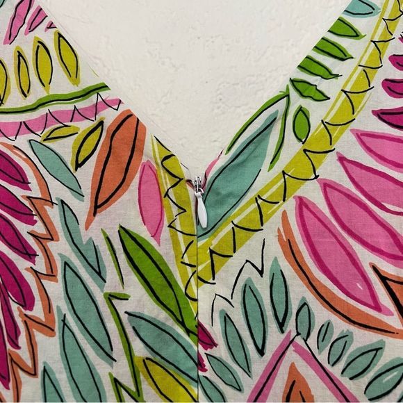 Vibrant Multicolor Sleeveless Dress - Picture 5 of 13